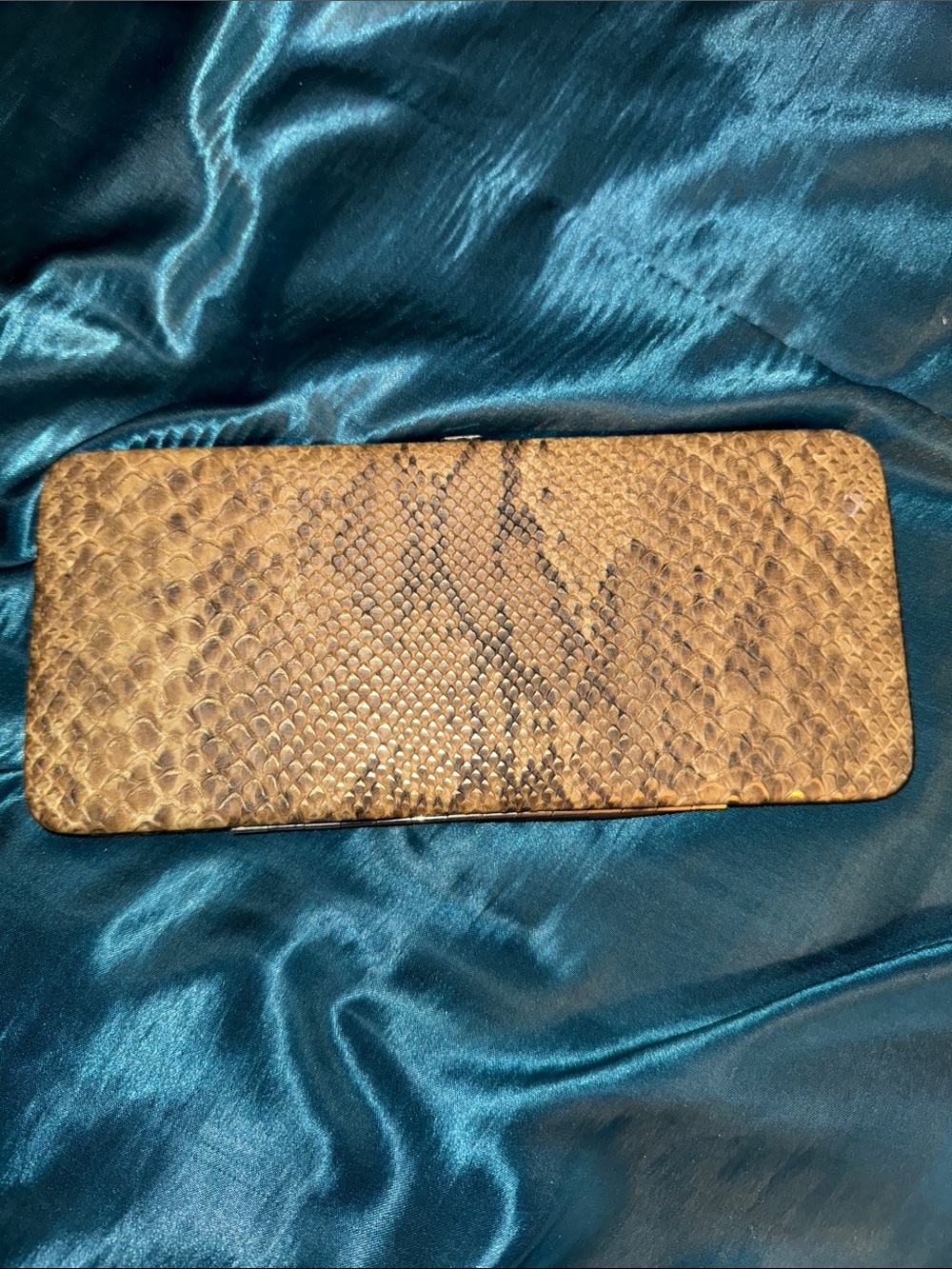 PAIGE Tan Python-Texture Phone Case